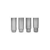Set kozarcev za pijačo ferm LIVING Ripple 300 ml 4-pack