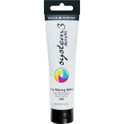 Daler Rowney System3 Akrilna barva Zinc Mixing White 150 ml 1 kos
