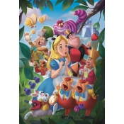 Clementoni Puzzle Alica v čudežni deželi 1000 kosov