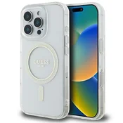 Guess GUESS OVITEK TRDI ZA IPHONE 16 PRO MAX 6.9 ZA MAGSAFE IML PROZOREN