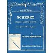 DEGENNE P:SCHERZO DAPRES FLUTE & PIANO