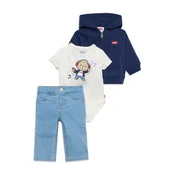 Levis Kids Komplet ecru / mornarska / svetlo modra / svetlo rjava