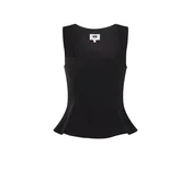 WE Fashion Top  črna