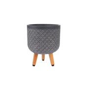 Homestar Stojalo za rastline SKY PAO D24xV29,6 cm, temno sivo