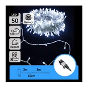 Aigostar - LED spoljašnji niz 50xLED/8 funkcija 8m IP44 hladno bela