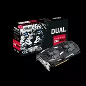 ASUS VGA DUAL-RX580-O8G (90YV0AQ1-M0NA00)