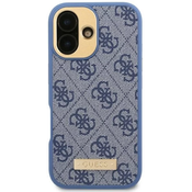 Guess GUHMP16XU4GPRB iPhone 16 Pro Max 6.9 blue hardcase 4G Logo Plate MagSafe (GUHMP16XU4GPRB)