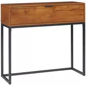 Homestar Konzolna miza 80x30x76 cm naravna