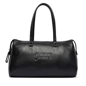 Ročna torba Tommy Jeans Tjw Bold Script AW0AW19054 Črna
