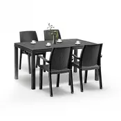 Set vrtnega pohištva Corri 4+1 grafit