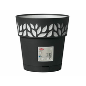 eoshop Pokrov za cvetlični lonec CLOE samozalivalna plastika d15x15cm