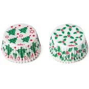 shumee Modelčki za mafine HOLLY & TREE 50x32 mm 36 kosov