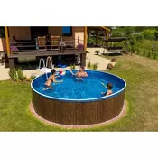 Porodični bazen ratan 460x120cm Azuro Wood 3EXB0441 Mountfield 80191