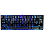 Gaming tipkovnica SureFire - KingPin X1 60%, RGB, crna