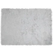 Tepih od umjetne ovcje kože TAFALLA Siva 160 x 230 cm Poliester