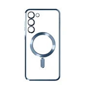 Silikonska futrola Magsafe SAMSUNG S25 PLAVA