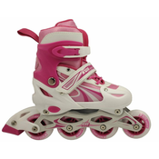 Kubisport Otroške inline rolke CS310K roza velikosti 31-34