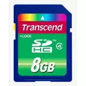 TRANSCEND SDHC memorijska kartica 8GB TS8GSDHC4