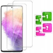 shumee 2x kaljeno steklo za samsung galaxy A73 5G steklo 9H | 2 kosa
