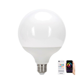 LED RGBW prigušiva sijalica MESH G120 E27/18W/230V 6500K + daljinski upravljac - Aigostar