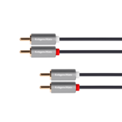 Kruger&Matz Kabel za povezivanje 2RCA - 2RCA 3m Basic KM1211
