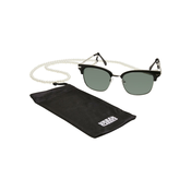 Crete sunglasses with chain black/green