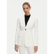 PINKO Suknjič 104903 A1L3 Bela Regular Fit