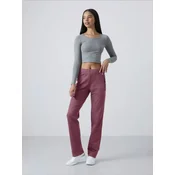Tommy Life Športne hlače Jogginghose mauve