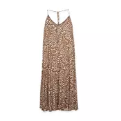 LOLA CASADEMUNT Poletna obleka LS2616019 Rjava Regular Fit