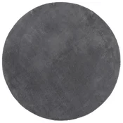 Vidaxl Preproga HUARTE s kratkimi vlakni mehka pralna antracit O 80 cm