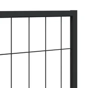 Vidaxl Kletka za živali brez vrat Črna 300 x 100 x 70 cm Jeklo