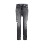 KARL LAGERFELD JEANS Kavbojke Distressed temno siva