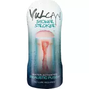 Vulcan Shower Stroker Water-Activated Realistic Pussy