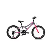 CAPRIOLO Bicikl Diavolo 200/6HT sivo-roze