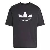 ADIDAS ORIGINALS Majica Adicolor Trefoil črna/bela