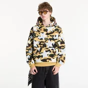 Mikina A BATHING APE Sta Over Print 1st Camo Shark Cropped Fi Yellow UNISEX L