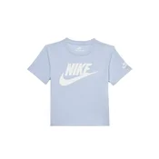 Nike Sportswear Majica FUTURA EVERGREEN svetlo modra/bela