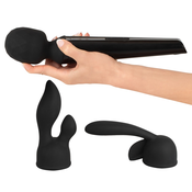 You2Toys Ya Clits Gonna Love it Wand Vibrator Super Strong with 2 Attachments