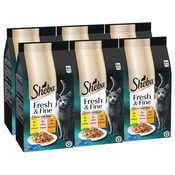 Sheba Fresh & Fine konzervi za macke, piletina, puretina i losos 6 x (6x50 g)