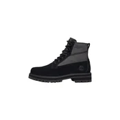 TIMBERLAND Gležnarji z vezalkami siva/črna