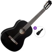 Yamaha C40II Basic SET 4/4 Gloss Black Klasična kitara