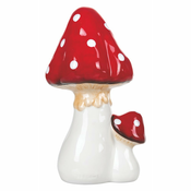 Keramični božični okrasek VDE Tivoli 1996 Fungo, višina 23,5 cm