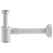 Bruckner Prostorsko varčen beli sifon za umivalnik 5/4, DN32, plastika