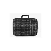Torba BOMBATA Tweed 15,6 /Crna