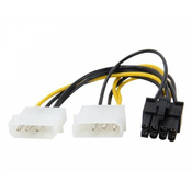 E-GREEN Naponski adapter za PCI-E VGA (8-pin) -2x Molex