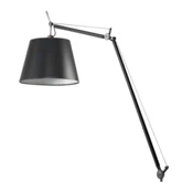 TOLOMEO MEGA TIJELO STAJACA/ZIDNA SVJETILJKA E27 CRNA BEZ POSTOLJA I ŠIRMA