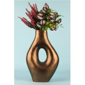 Aberto Design Dekorativna vaza BK003, Braon