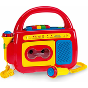 Toy Place Kasetofon z dvema mikrofonoma