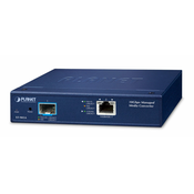Planet XT-905A 1-Port 10G/5G/2.5G/1G/100BASE-T + 1-Port 10G/1GBASE-X SFP+ Managed Media Converter(IPv4/IPv6 Dual stack management, supports TLSv1.2/SSHv2/SNMPv3 Cybersecurity features, LFP, 802.1Q VLA
