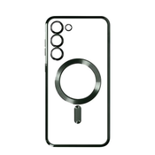 Silikonska maska Magsafe za SAMSUNG S25 Edge/ zelena